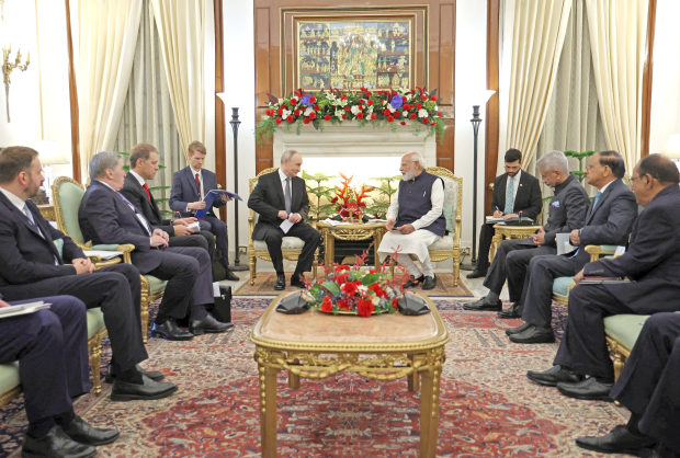 Putin-Modi agree to bolster trade and defence relations